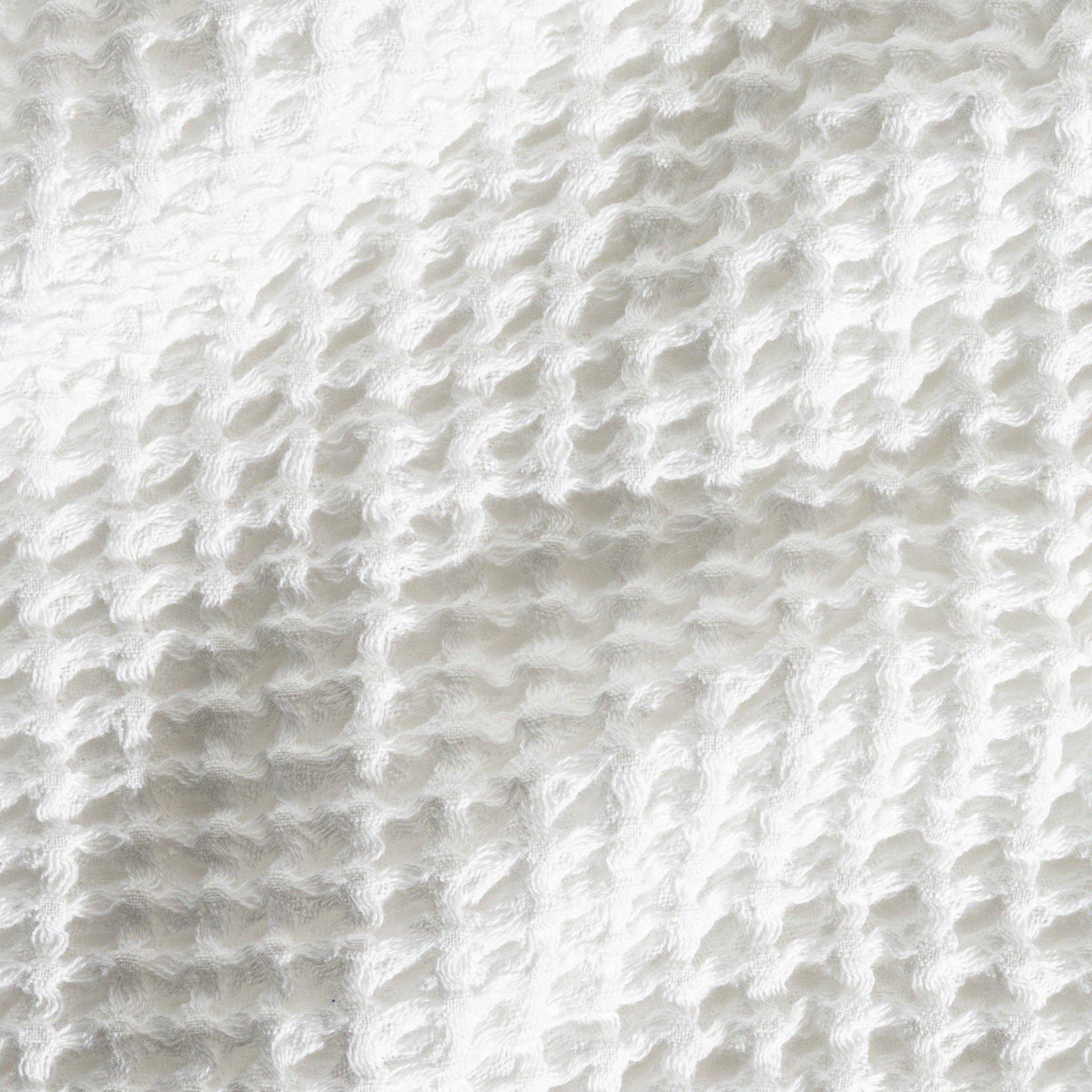 Waffle Towels - White