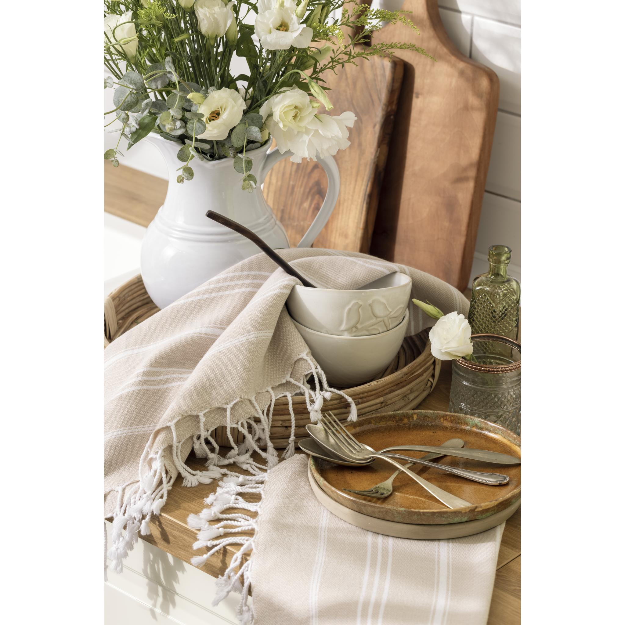 WETCAT Turkish Hand Towels Set Kitchen Boho Farmhouse Decor Quick Dry Hand Towels for Bathroom Kitchen Tea Towels Soft Absorbent Pre Washed Thin Turkish Towels Decorative Vibrant Colorful Hand Towels Housewarming Gift for Women Her Rustic Dish Towel