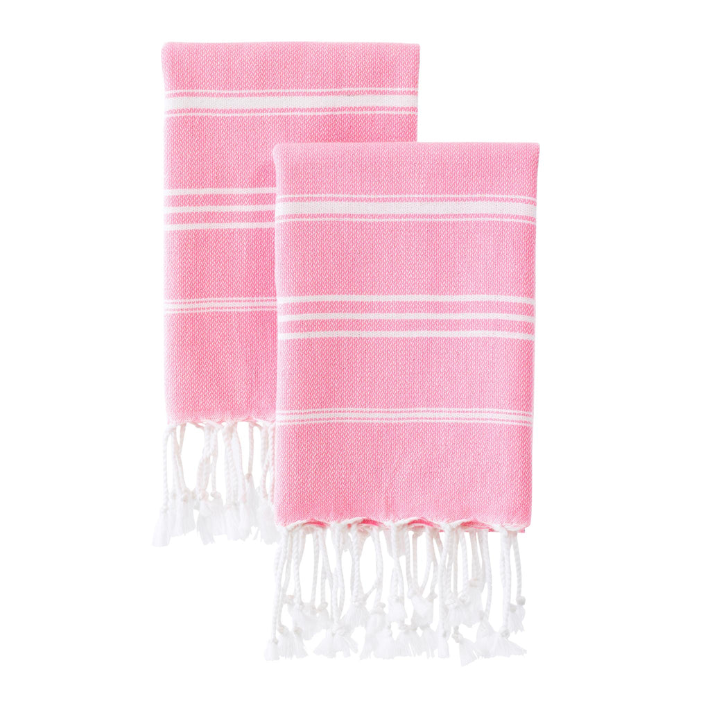 Turkish Hand Towels Light Pink Wetcat