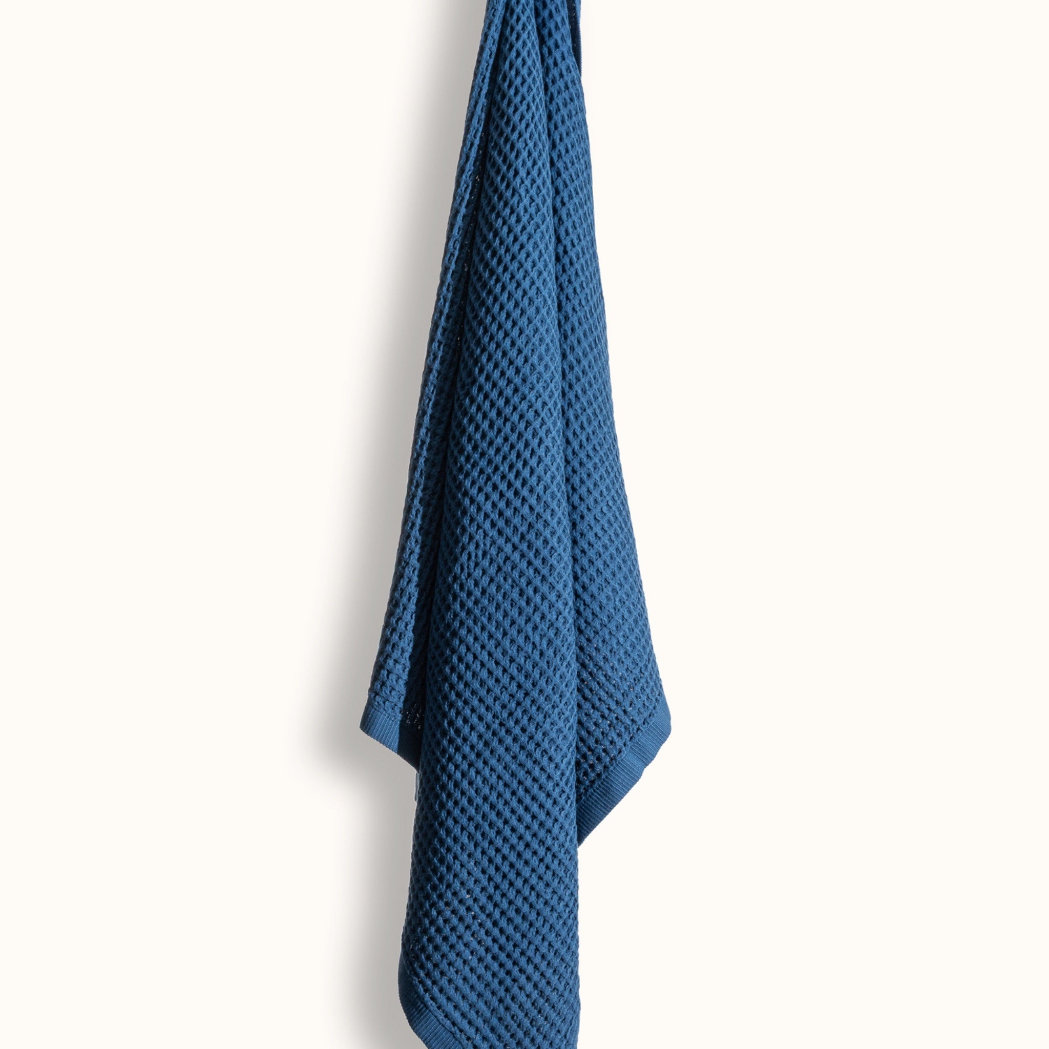 2 + 2 Waffle Towel Bundle - Marine Blue