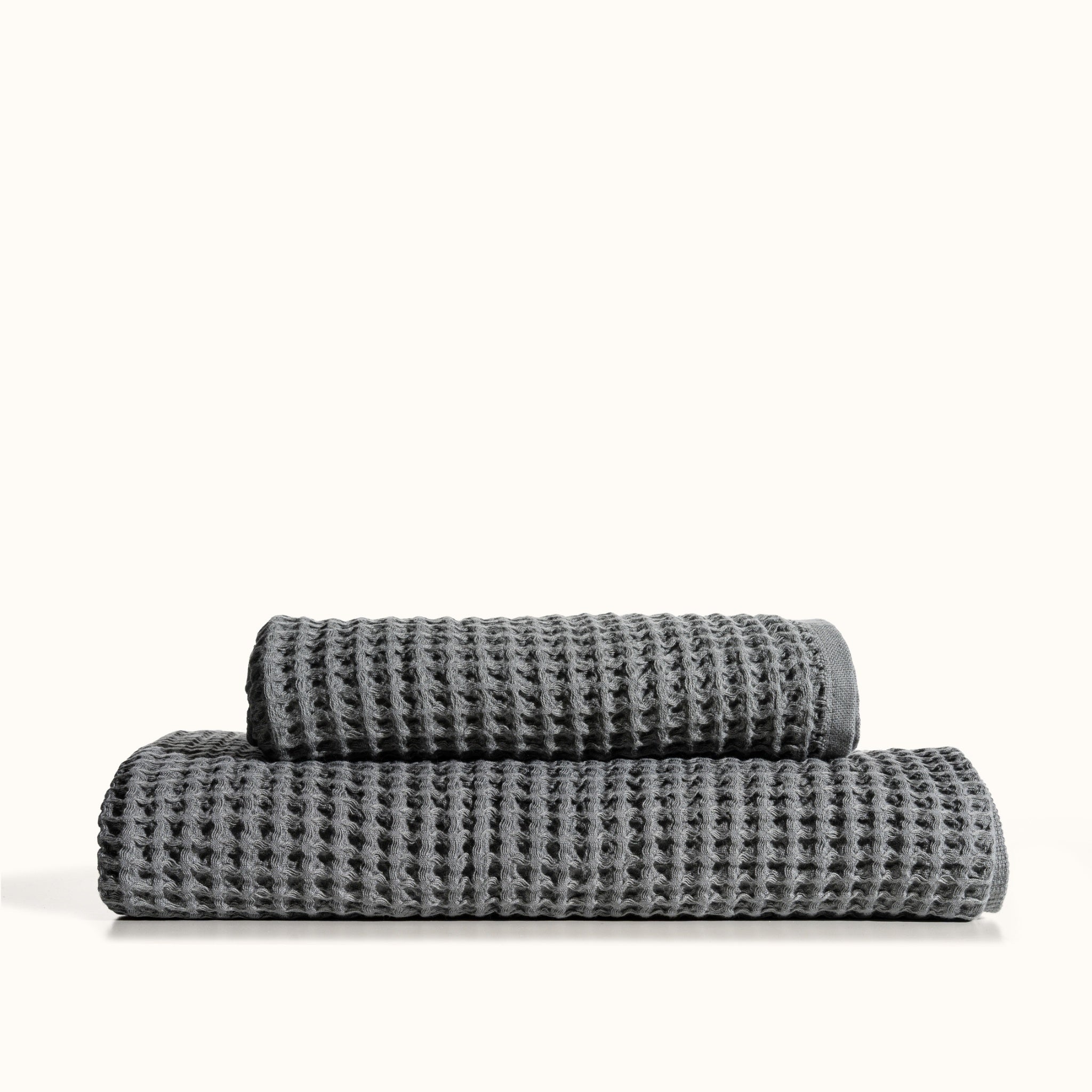 Waffle Towels - Slate