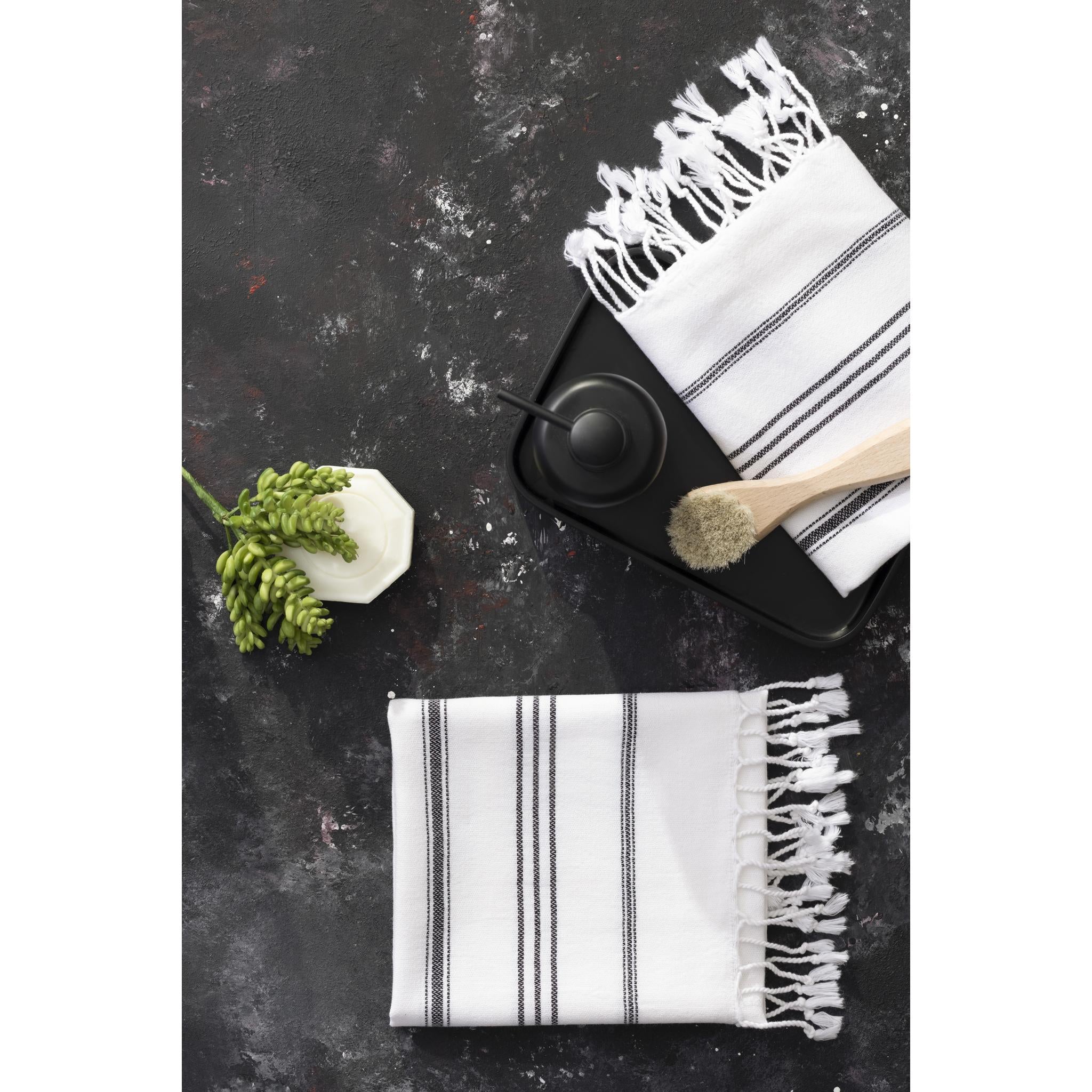 Guest Hand Towel Pack - Pewter – Current Home NY