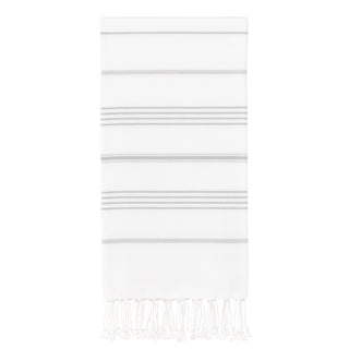 Original Turkish Towel - Grey and White