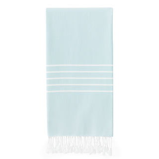 Lucy Turkish Towel - Aqua