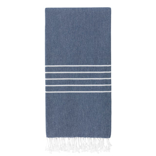 Lucy Turkish Towel - Navy Blue