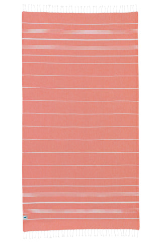 Original Turkish Towel - Dark Coral