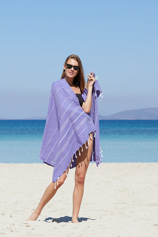 Original Turkish Towel - Dark Purple