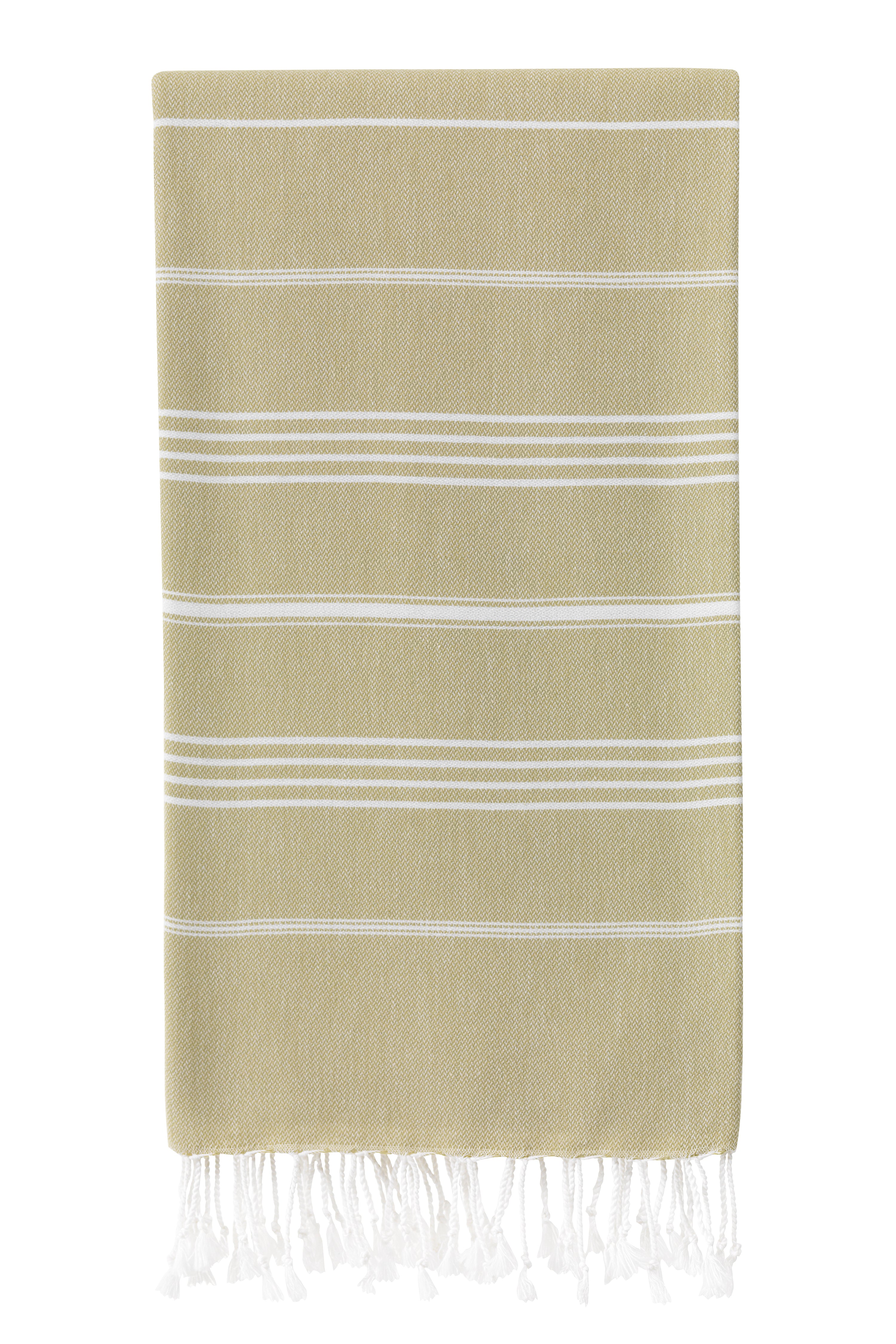 Cotton Turkish Towel, Soft Durable Comfortable Turkish Striped